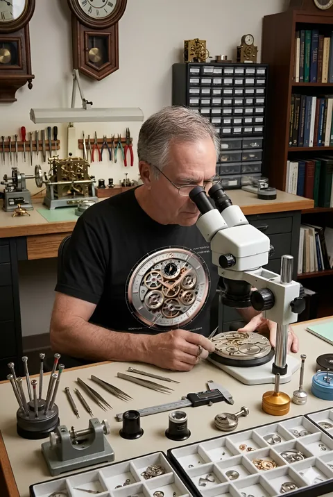 J. M. Caldwell, watch enthusiast, collector, and writer